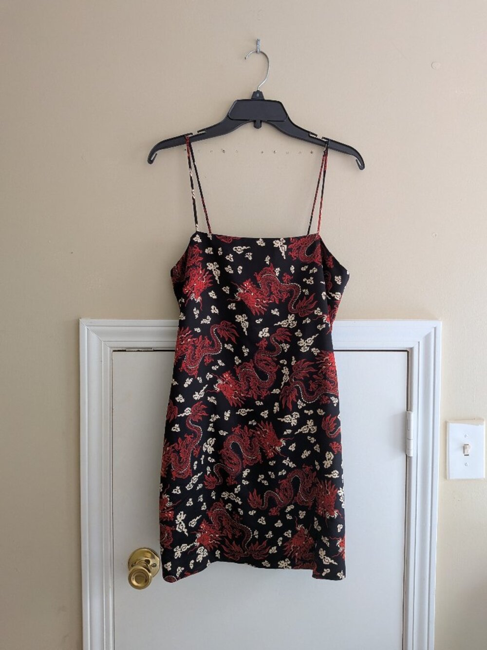 Zara Mini Satin Dragon Dress